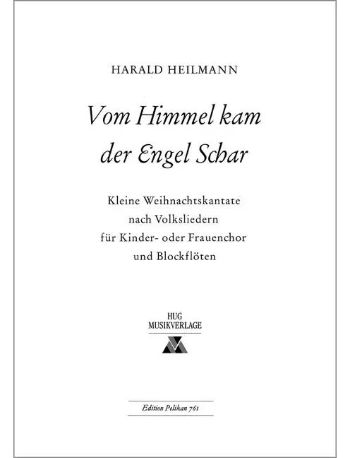 Vom Himmel kam der Engel Schar